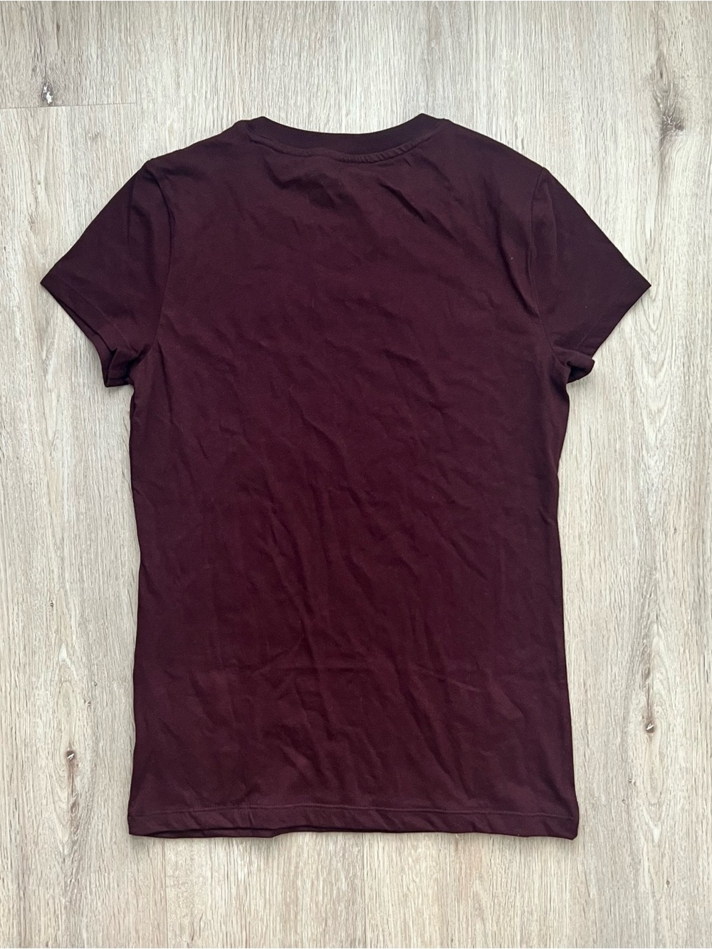 Aeropostale AERO CA 1987 T-Shirt Womens Medium Burgundy Crew Neck NWT - Picture 4 of 8